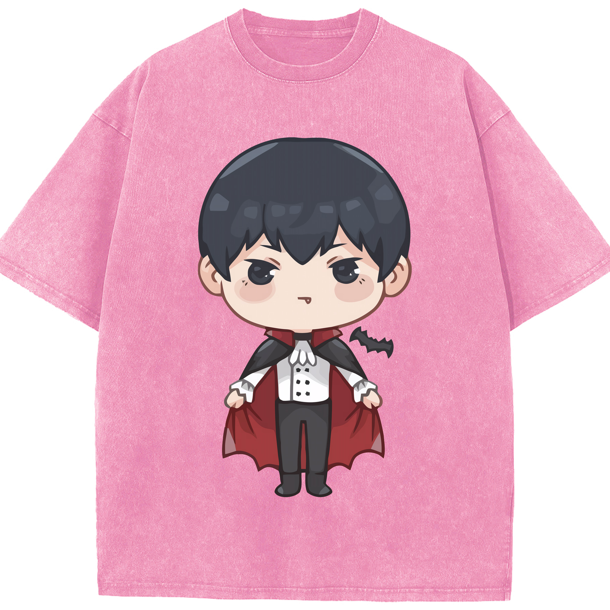 （画像用） ハイキュー!! Haikyu!! 綿100% ヴィンテージ風 半袖Tシャツ（フロントプリント）